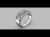 Triple Ring 3D print model_1