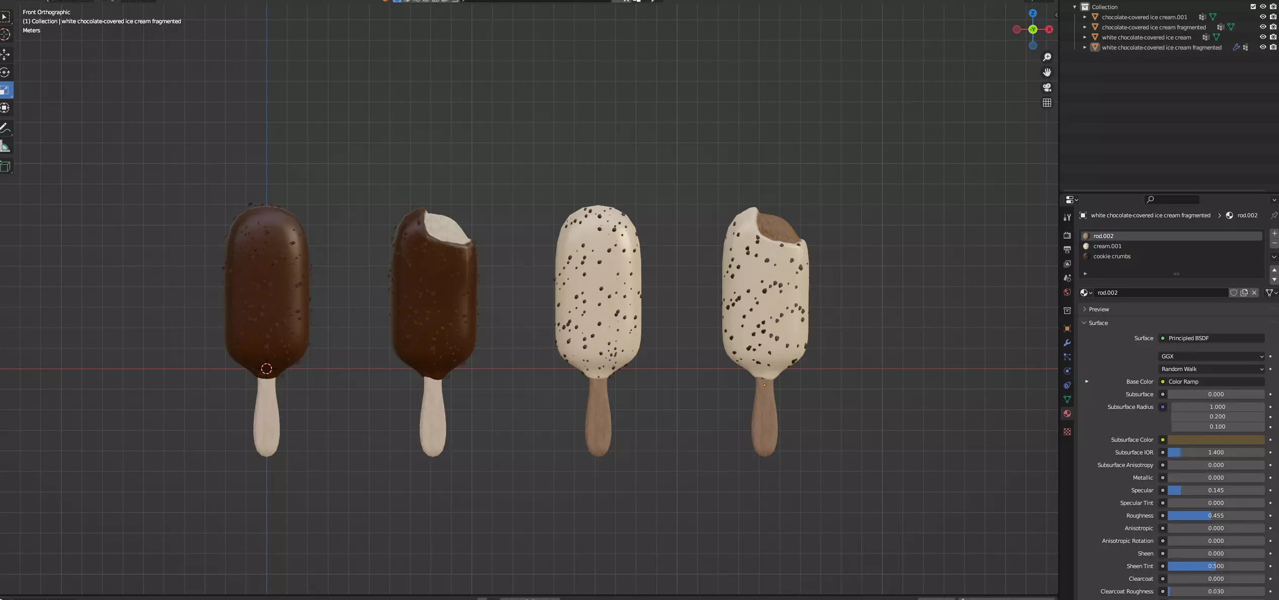 Ice Cream 3D model_12
