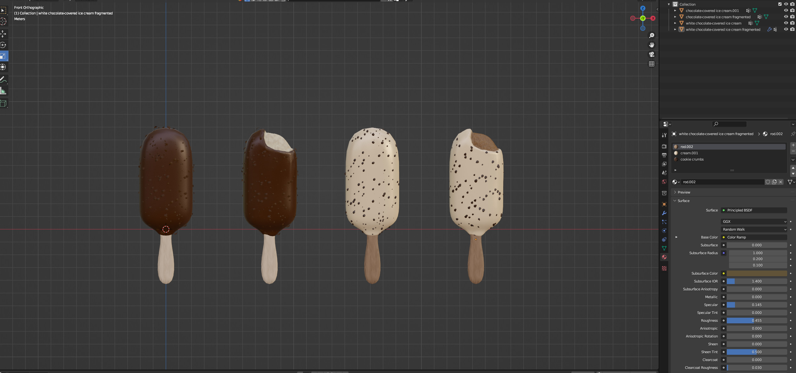 Ice Cream 3D model_3