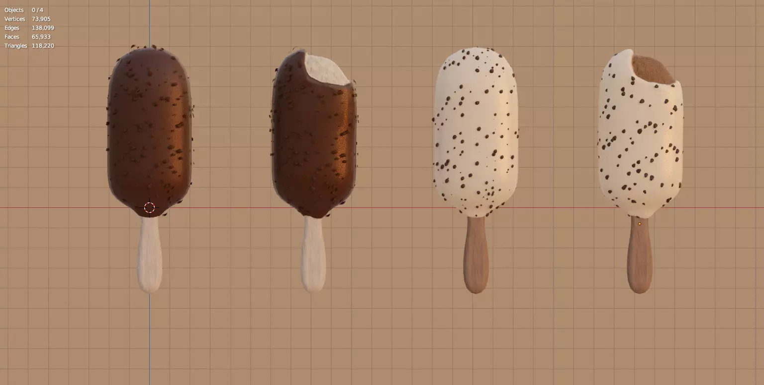 Ice Cream 3D model_11