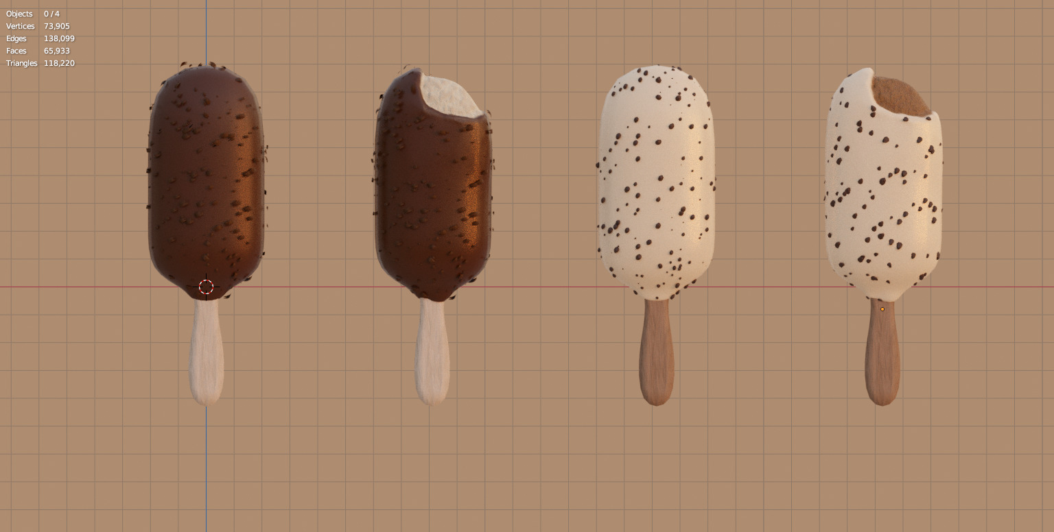 Ice Cream 3D model_4