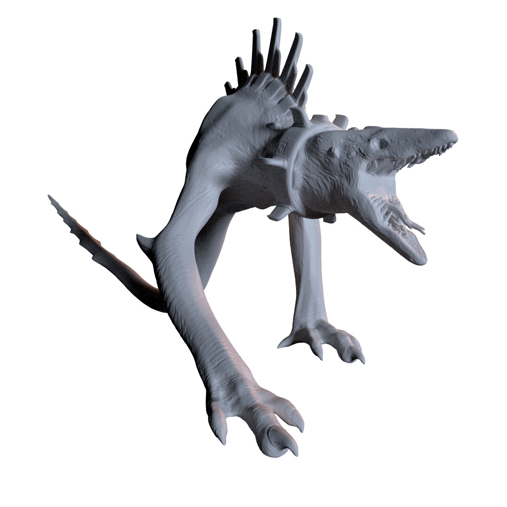 skullcrawler and cyber skullcrawler 3D print model_1