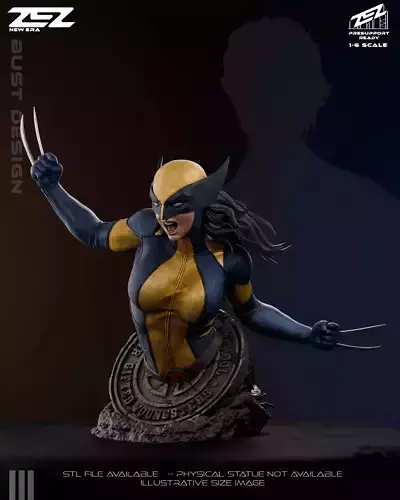 X-23 Bust - STL