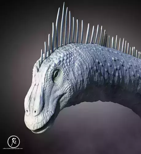 Diplodocus  Whip Tailed Giant of the Jurassic 3D print model