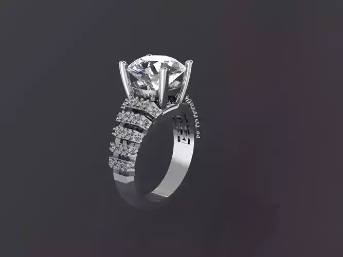 High Jewelry Luxury Diamond Ring 
