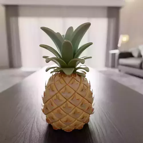 pineapple 3D print model pineapple 3D print model