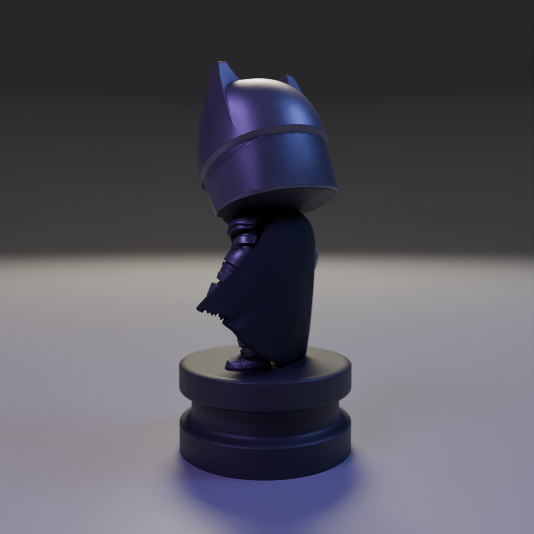 Batman Chibi 3D print model_12