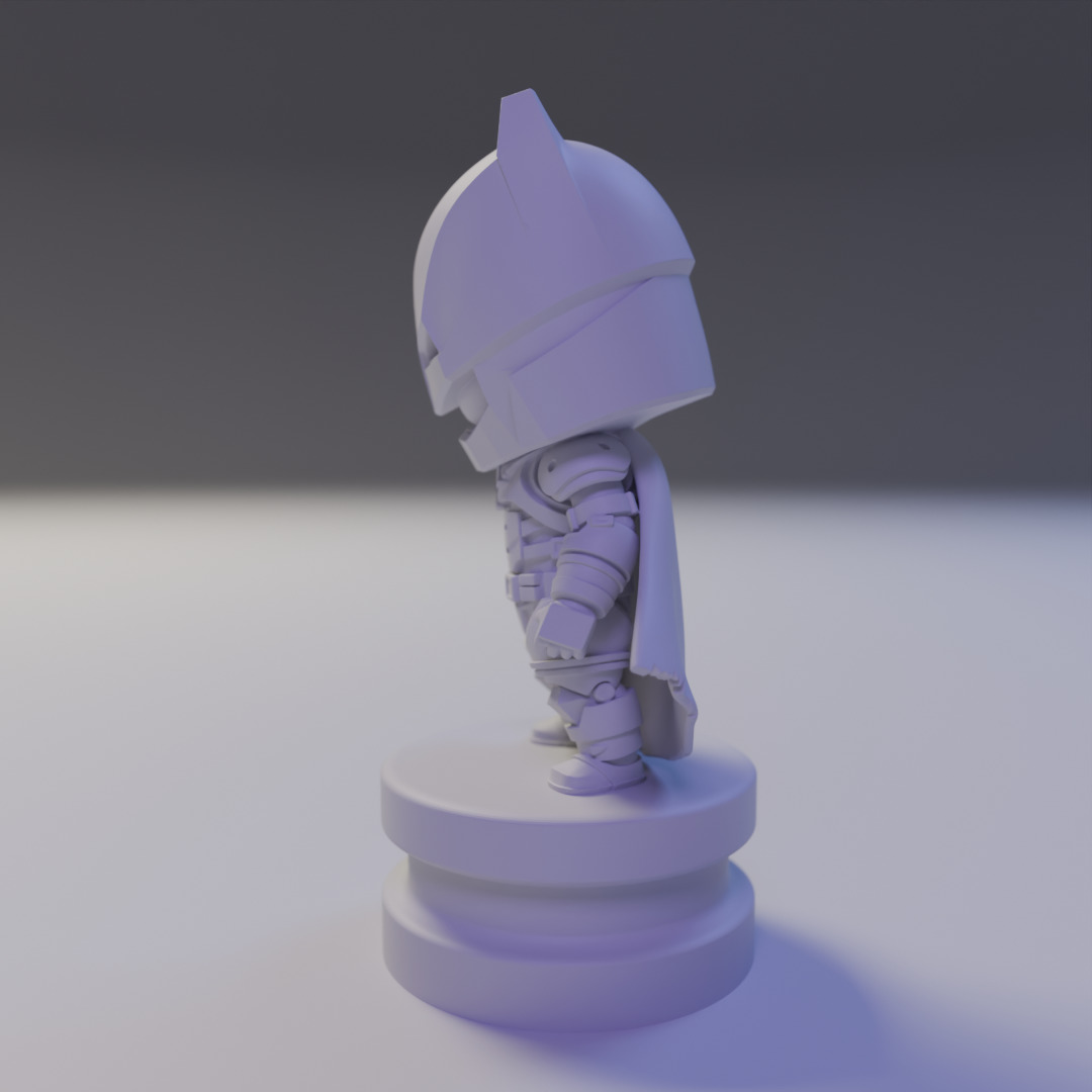 Batman Chibi 3D print model_3