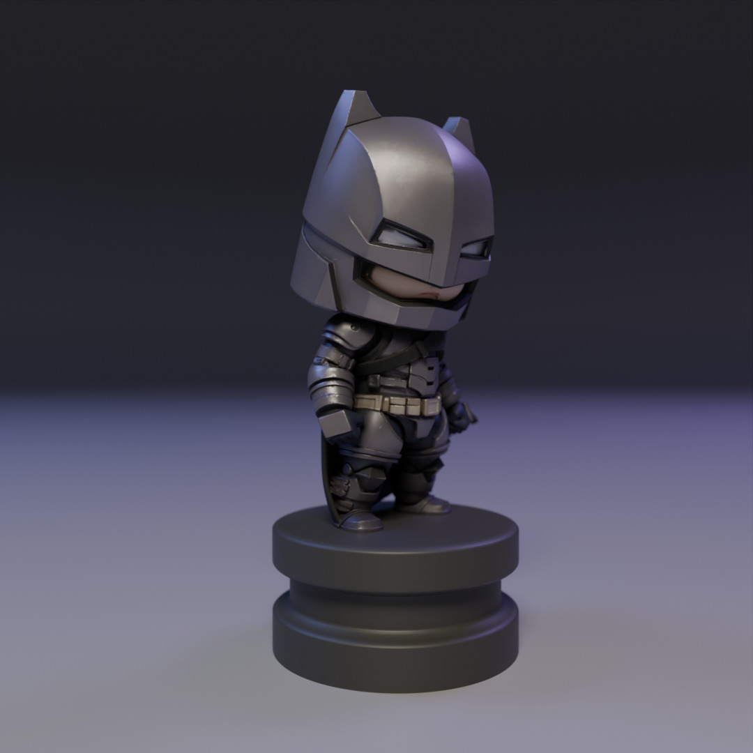 Batman Chibi 3D print model_8