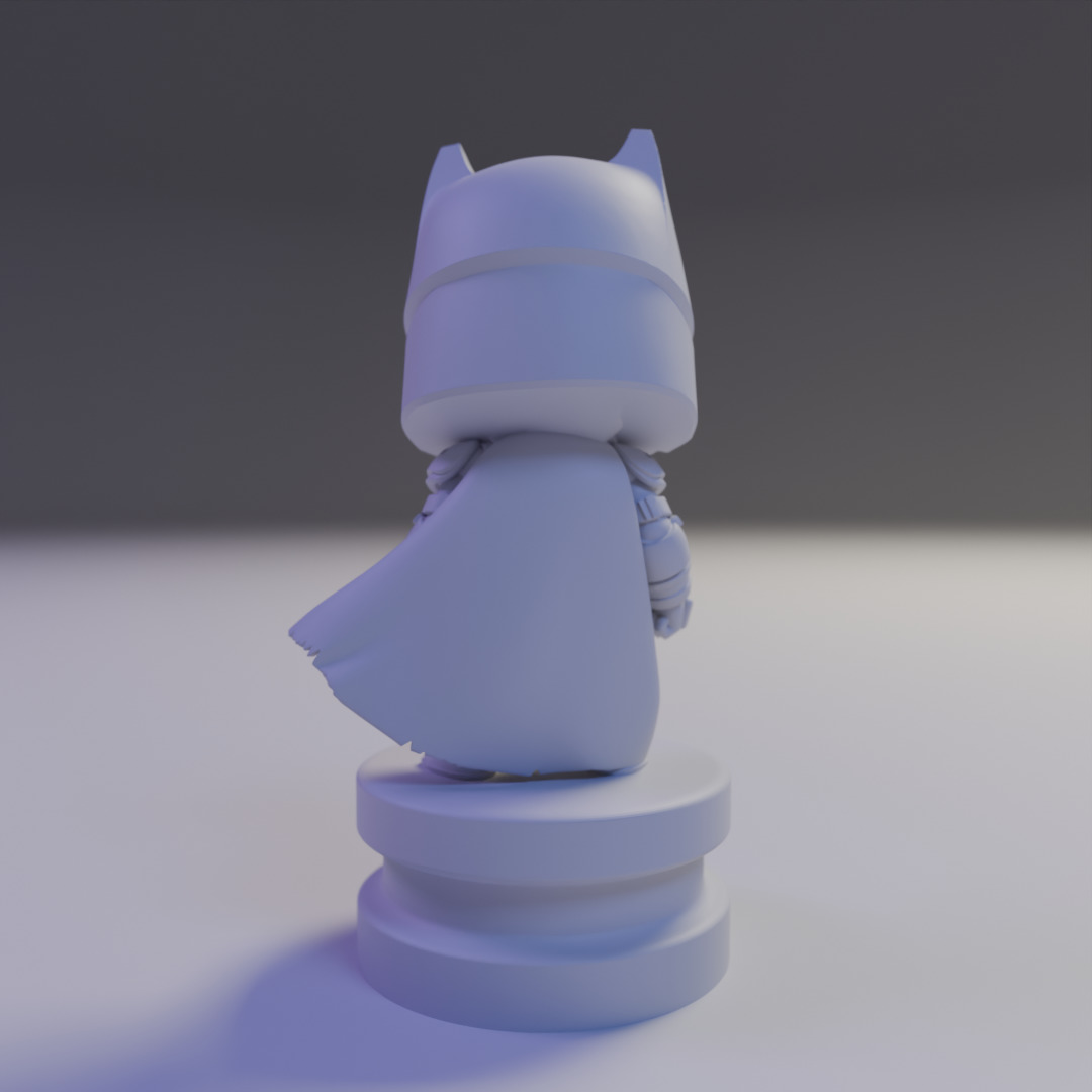 Batman Chibi 3D print model_5