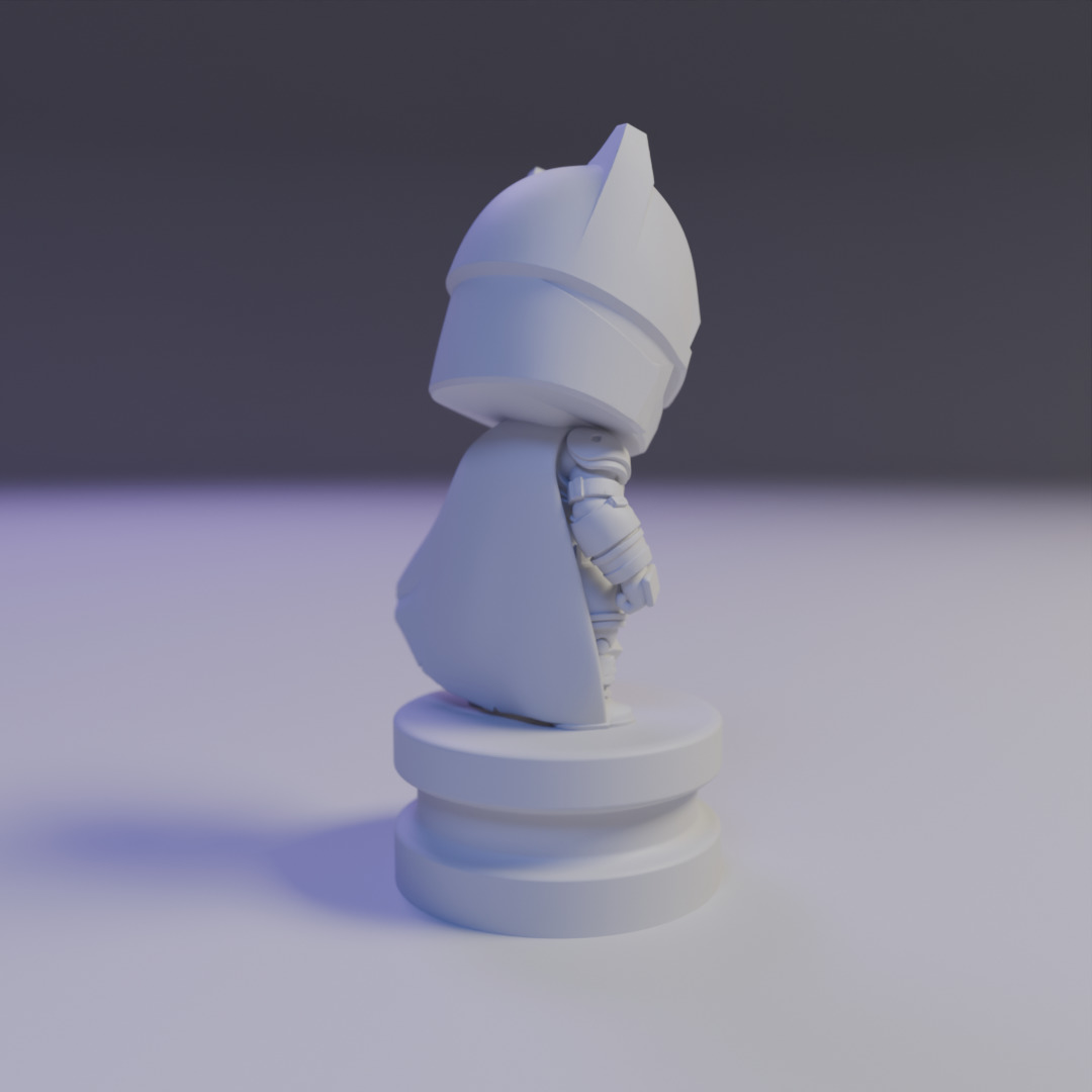 Batman Chibi 3D print model_13