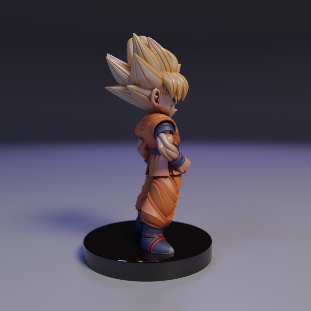 goten SS2 3D print model_1