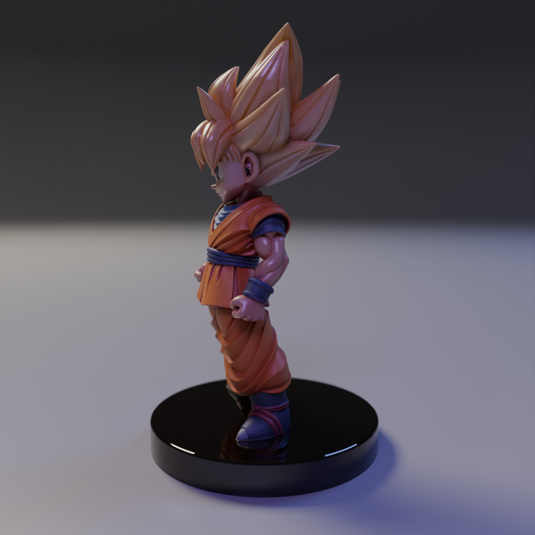 goten SS2 3D print model_3
