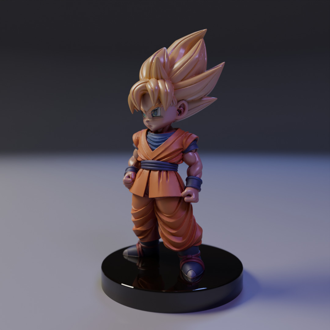 goten SS2 3D print model_9