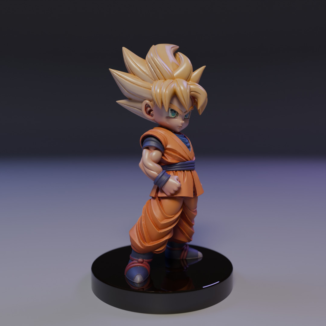 goten SS2 3D print model_7