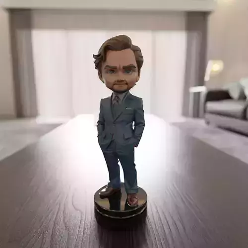 leonardo chibicaprio 3D print model