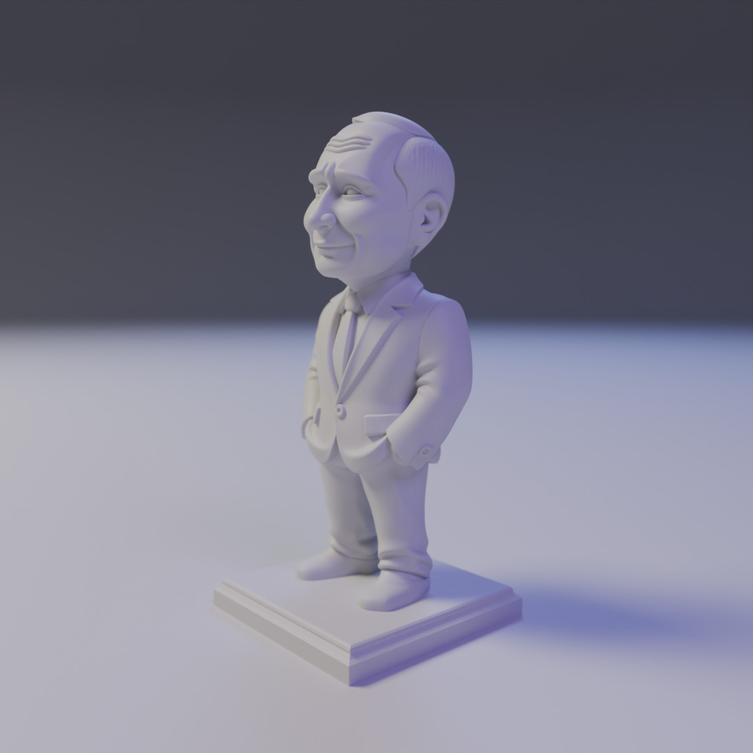 putin chibi 3D print model_10