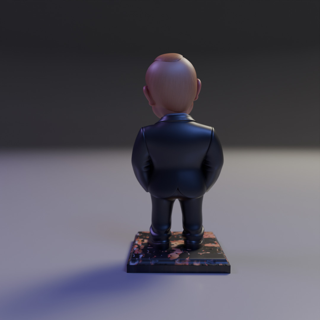 putin chibi 3D print model_5