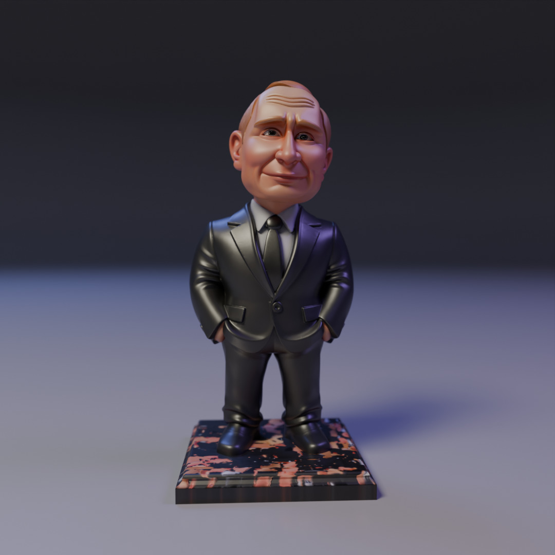 putin chibi 3D print model_15