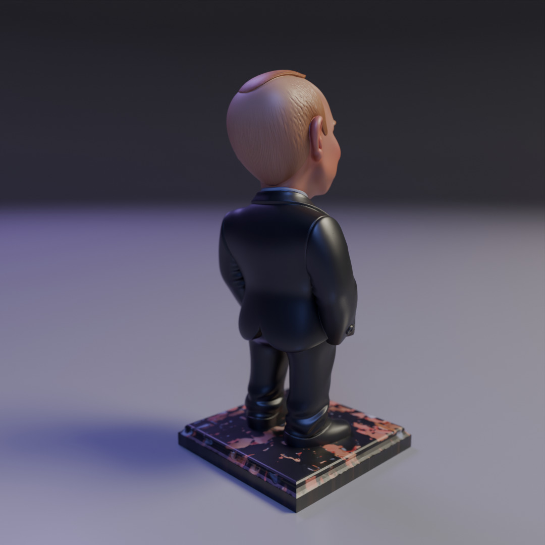 putin chibi 3D print model_13