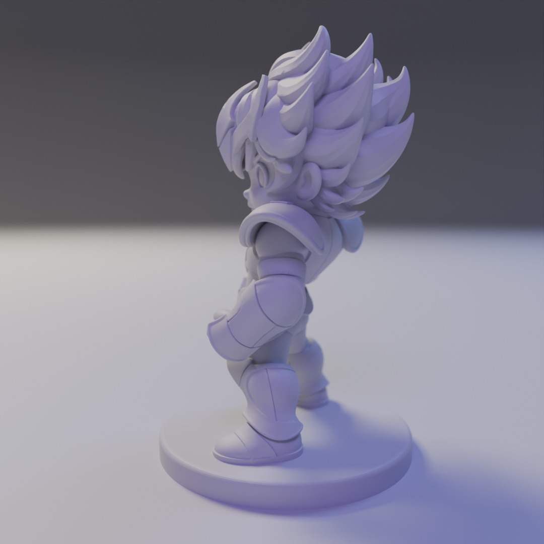 seiya chibi 3D print model_4