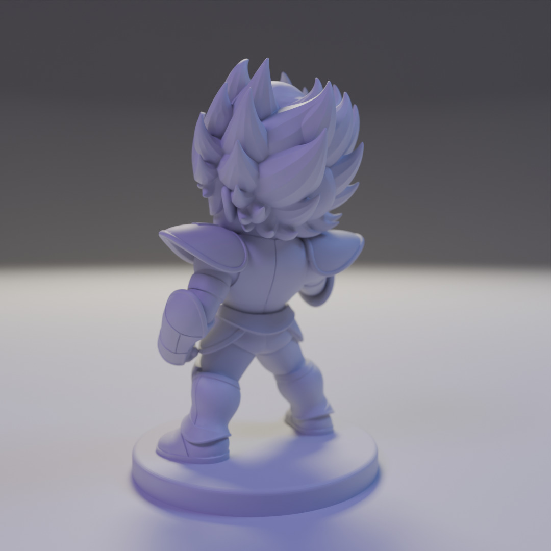 seiya chibi 3D print model_12