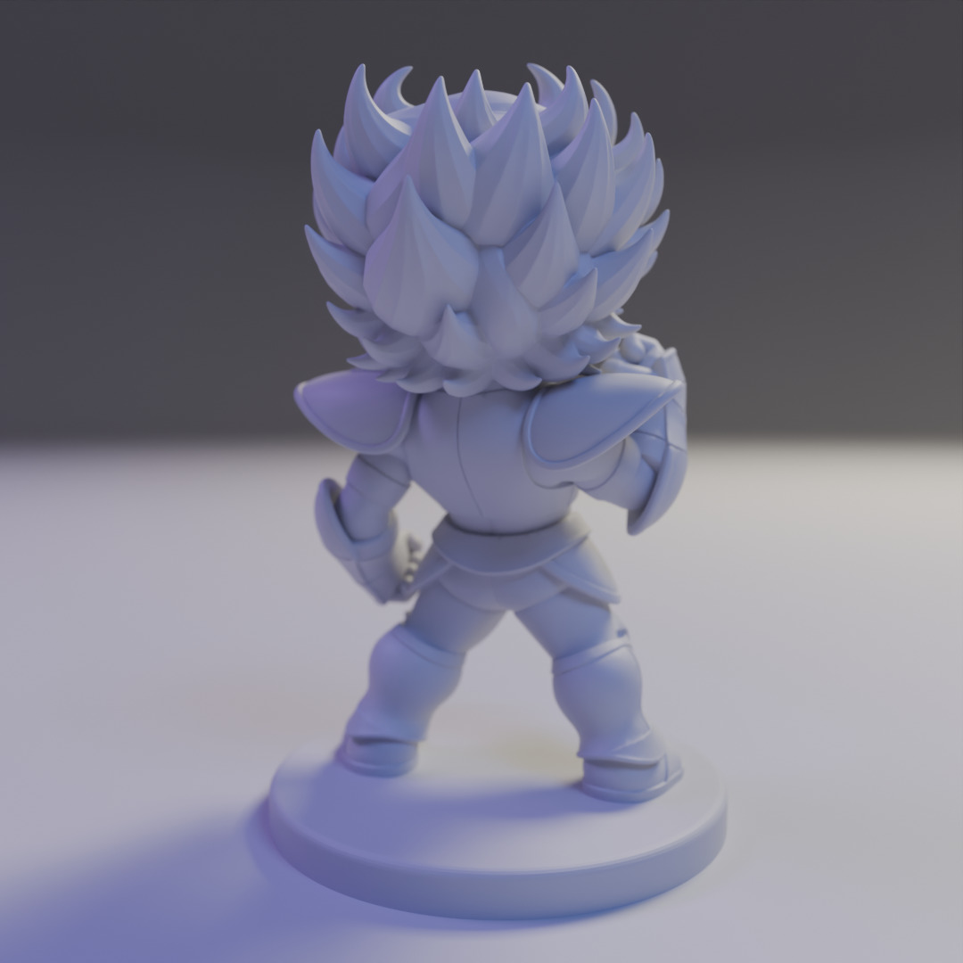 seiya chibi 3D print model_6