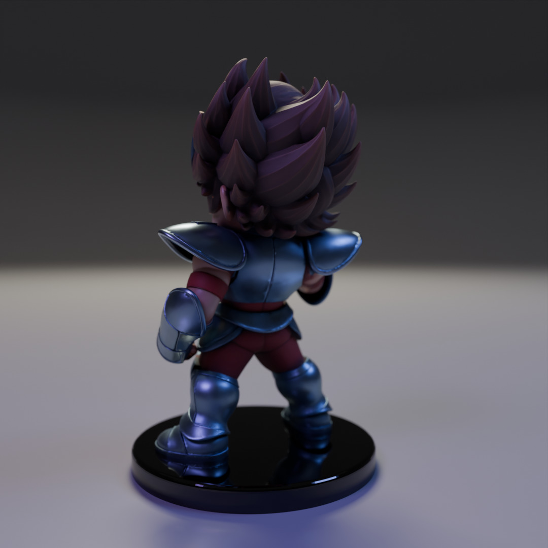 seiya chibi 3D print model_11