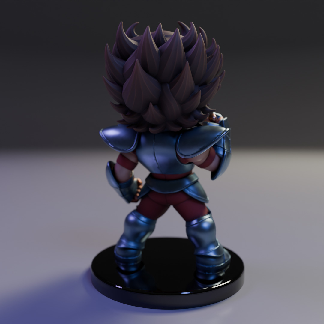 seiya chibi 3D print model_5