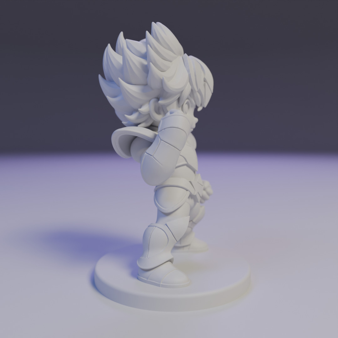 seiya chibi 3D print model_2
