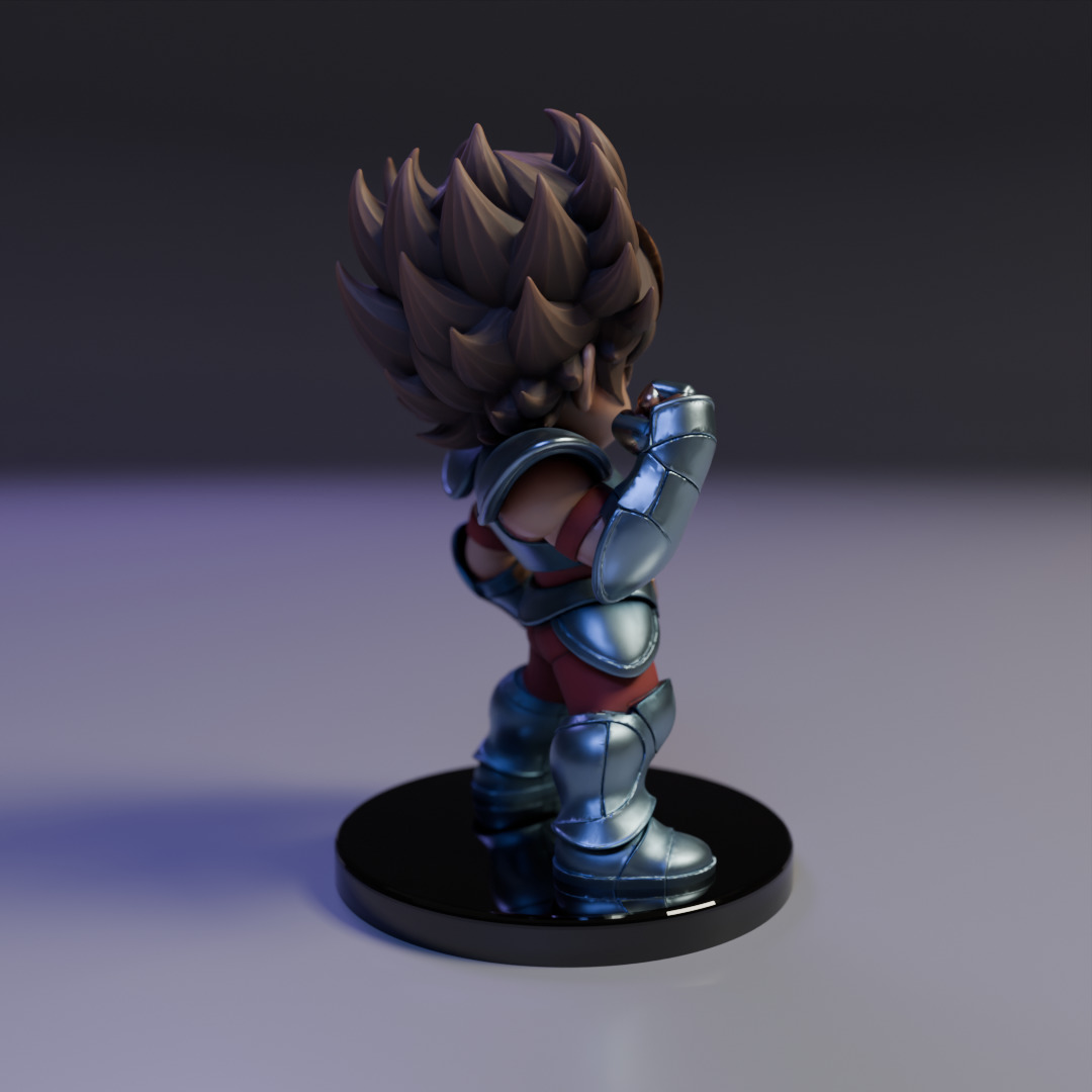 seiya chibi 3D print model_13