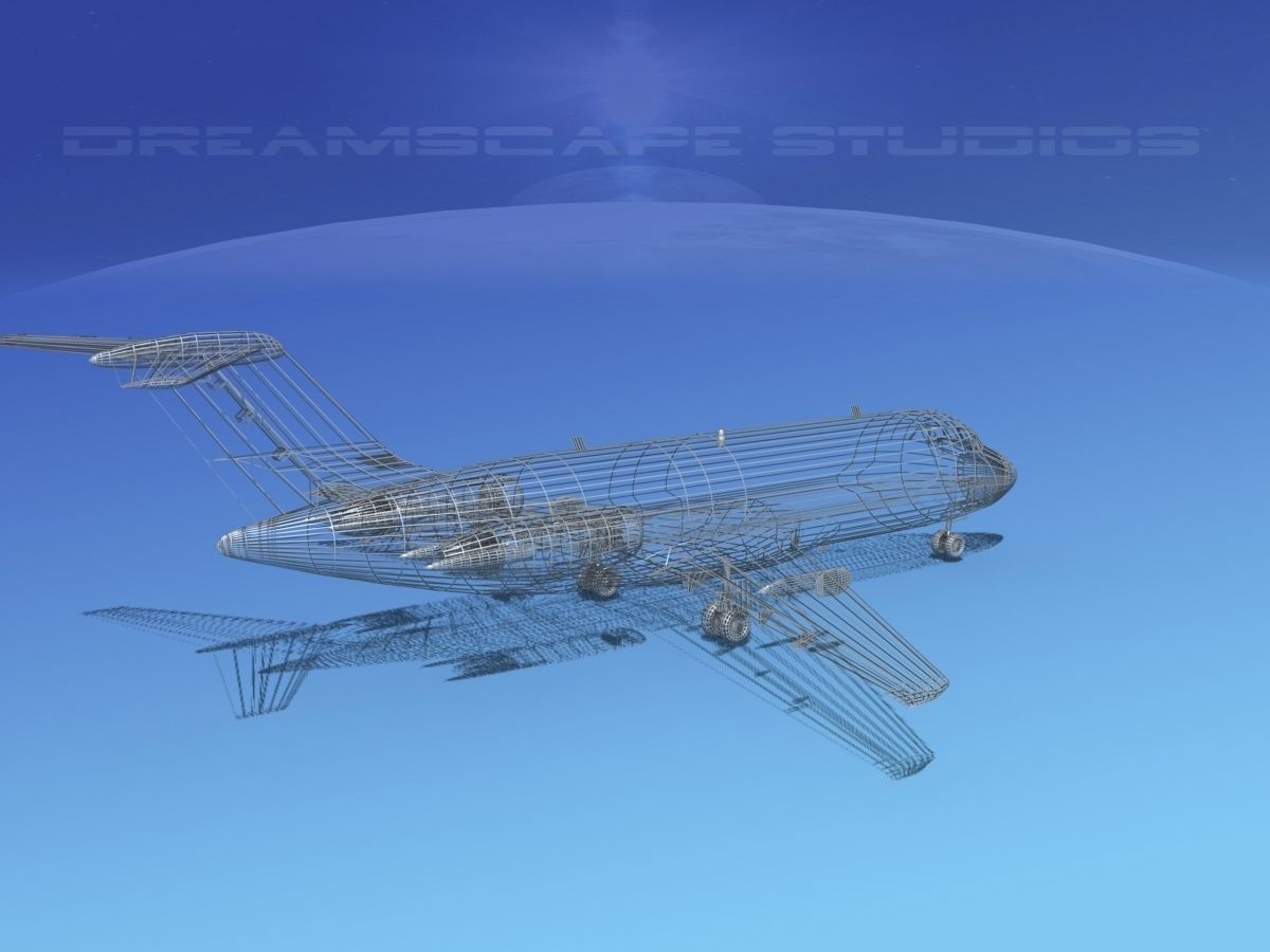 Douglas DC-9-15 Midwest Express 3D model_15