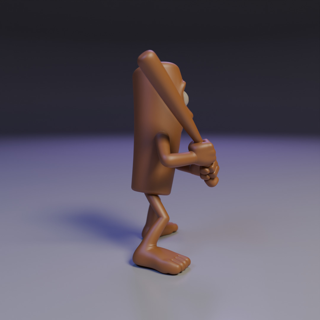 tum tum tum sahur 3D print model_2