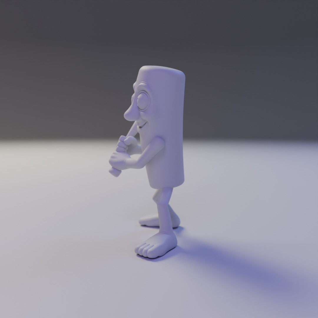 tum tum tum sahur 3D print model_3