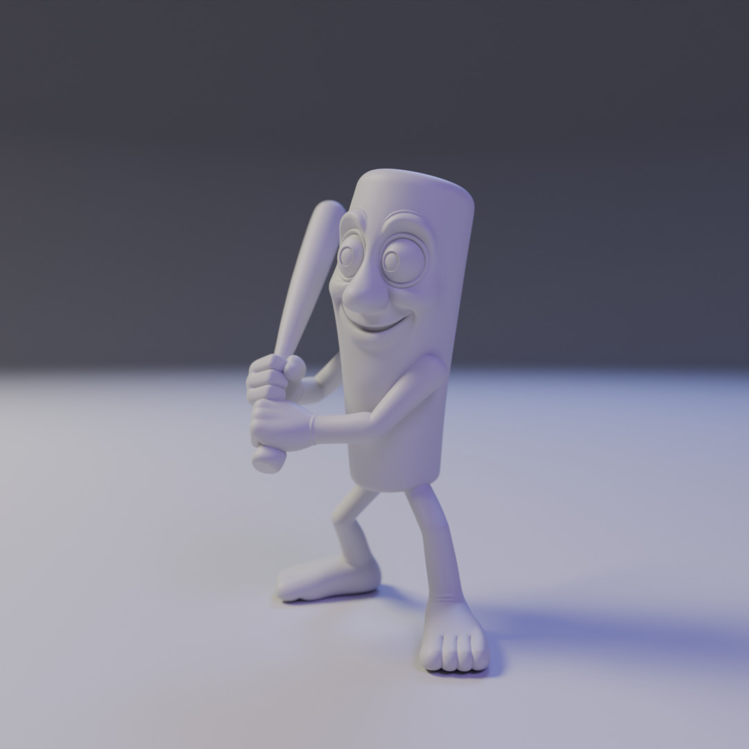 tum tum tum sahur 3D print model_9