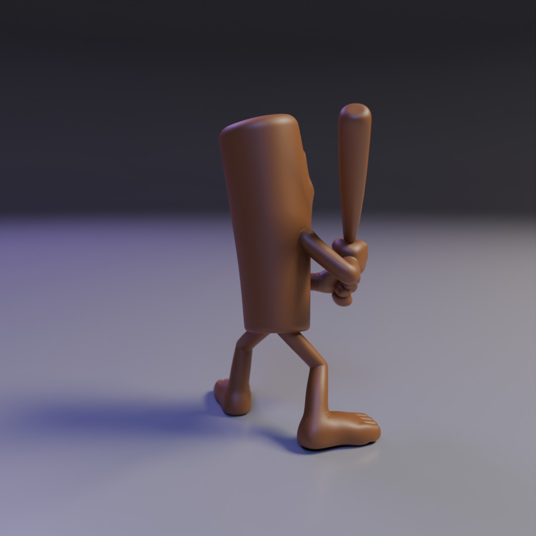 tum tum tum sahur 3D print model_14