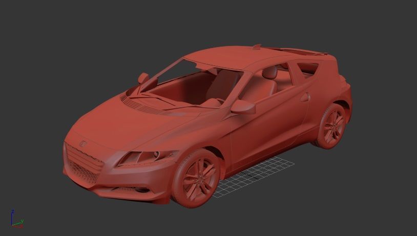 H CR Z 2011 3D print model_1