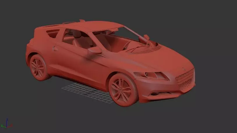 H CR Z 2011 3D print model_0