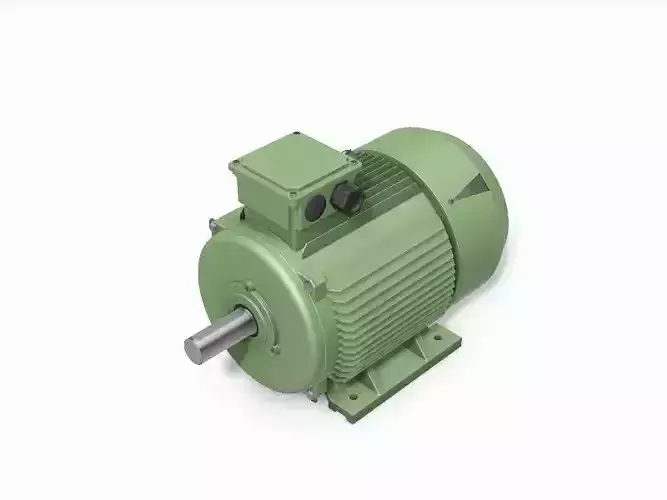 225M B3 Top 2 Pole IEC electric motor - 3D CAD model