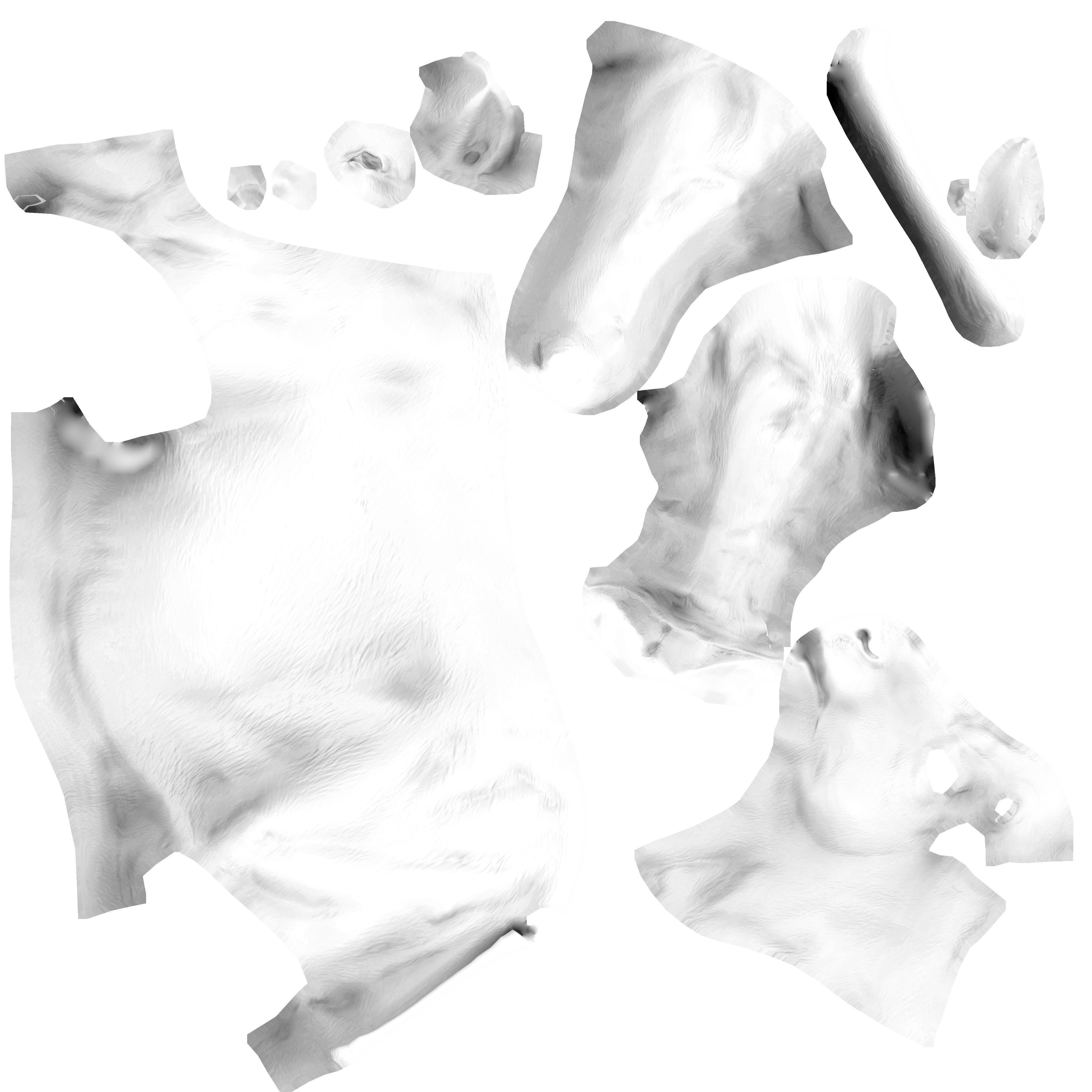 Cow  The Gentle Grazer of Fields and Farms 3D Model Low-poly 3D model_4