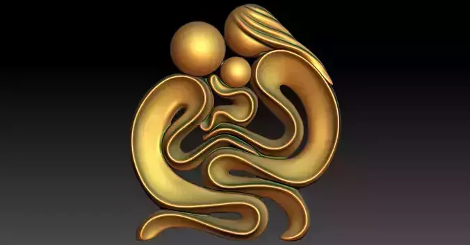 1 family CNC Relief Model