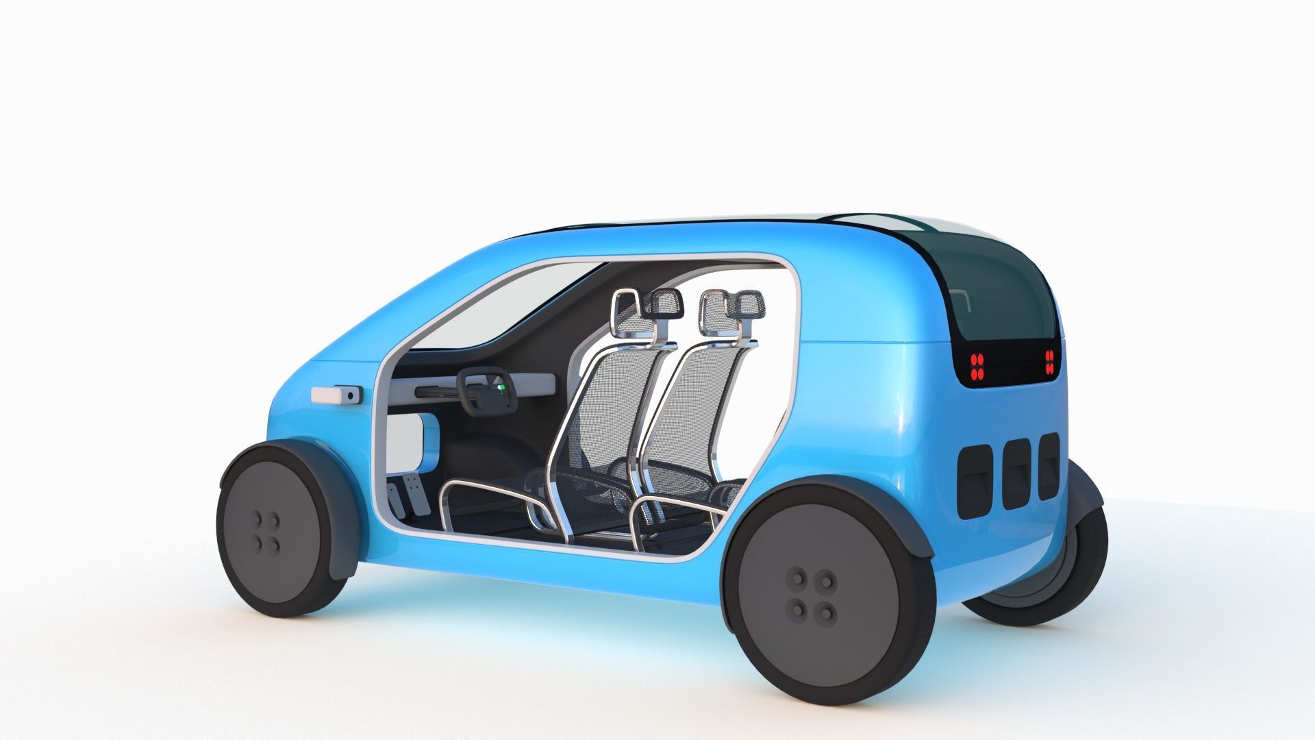 Sightseeing Bus 3D model_4