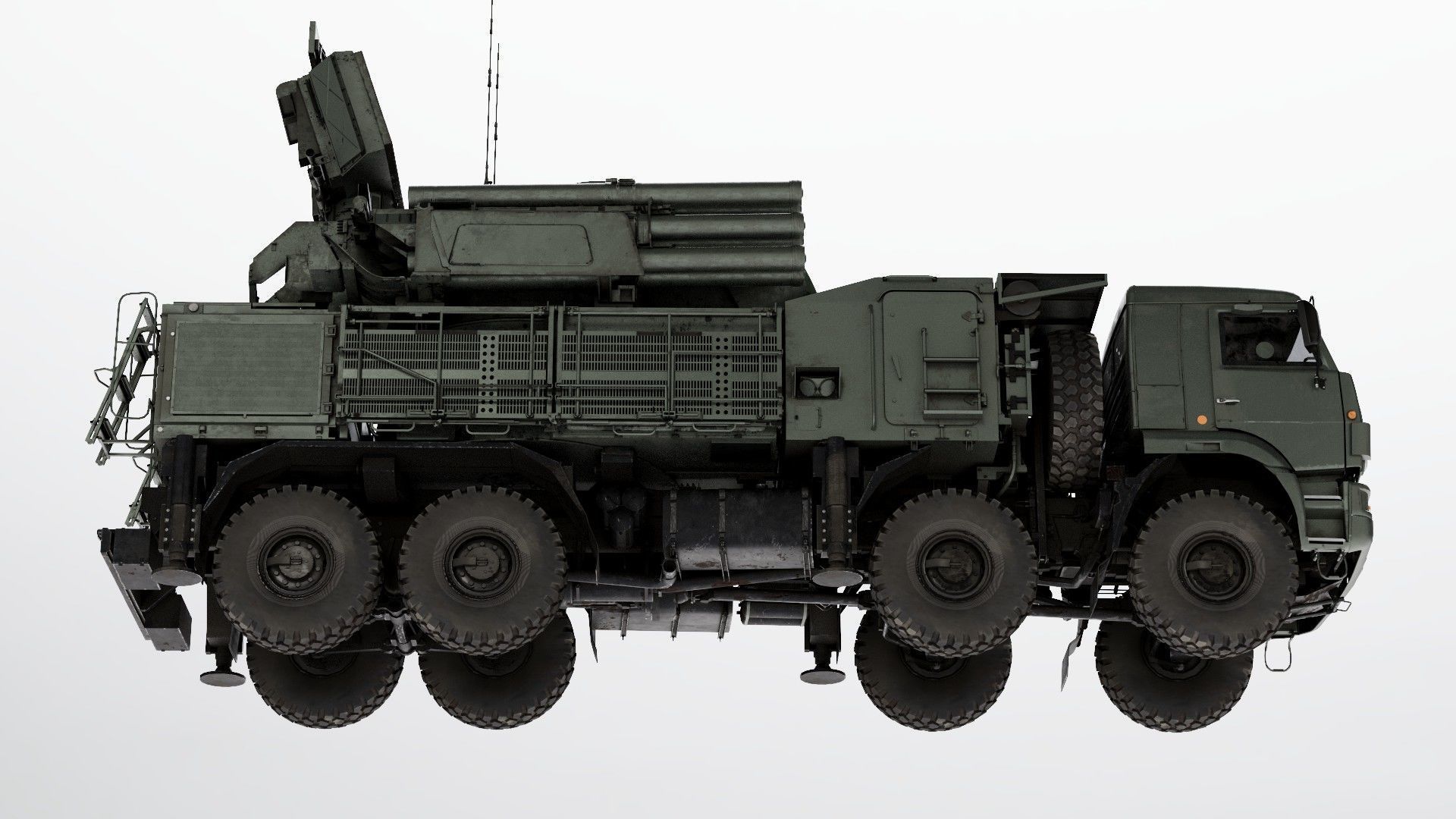 Pantsir S1 Air Defense System 3D model_11