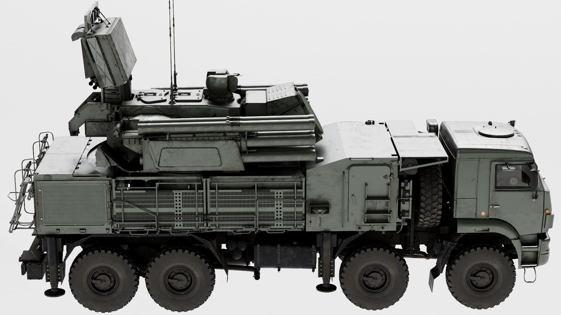 Pantsir S1 Air Defense System 3D model_12
