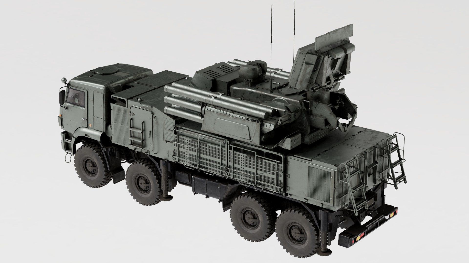 Pantsir S1 Air Defense System 3D model_5