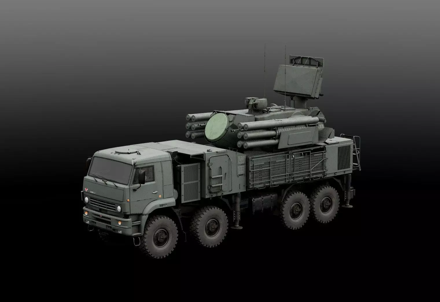 Pantsir S1 Air Defense System 3D model_16