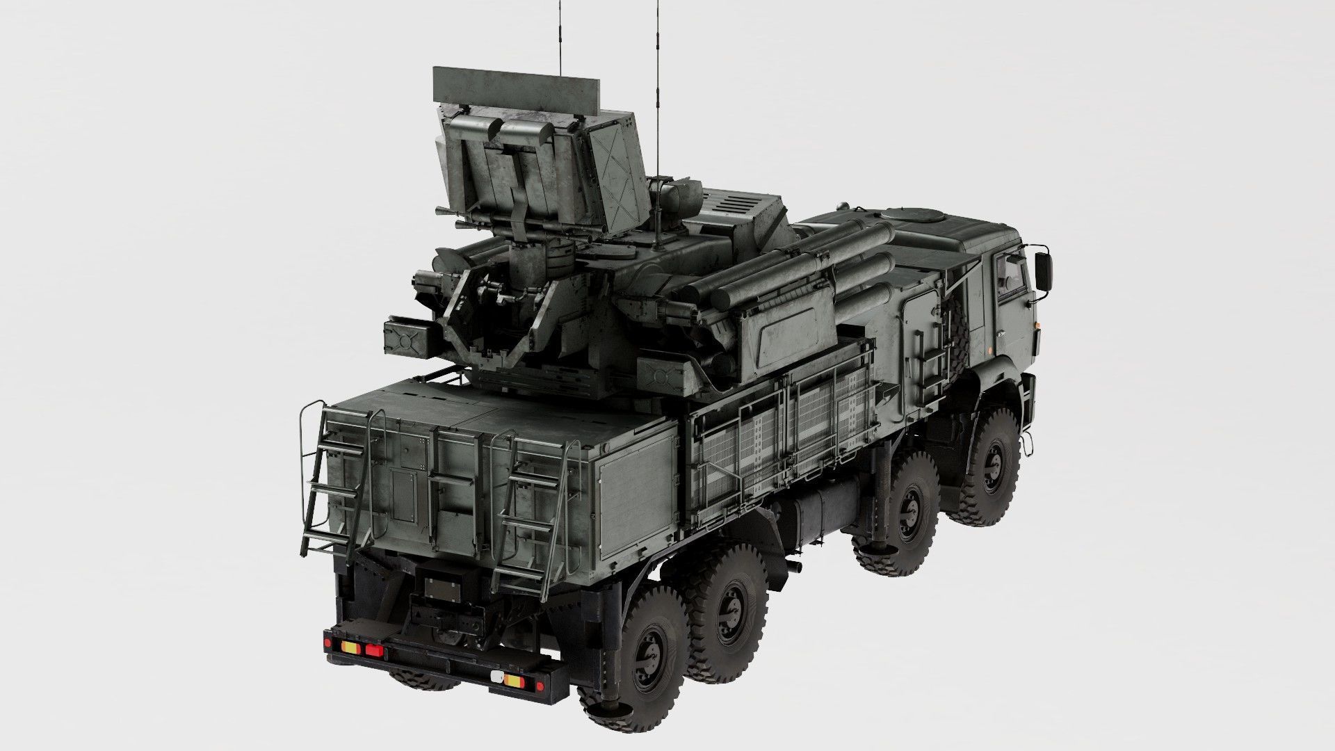 Pantsir S1 Air Defense System 3D model_10