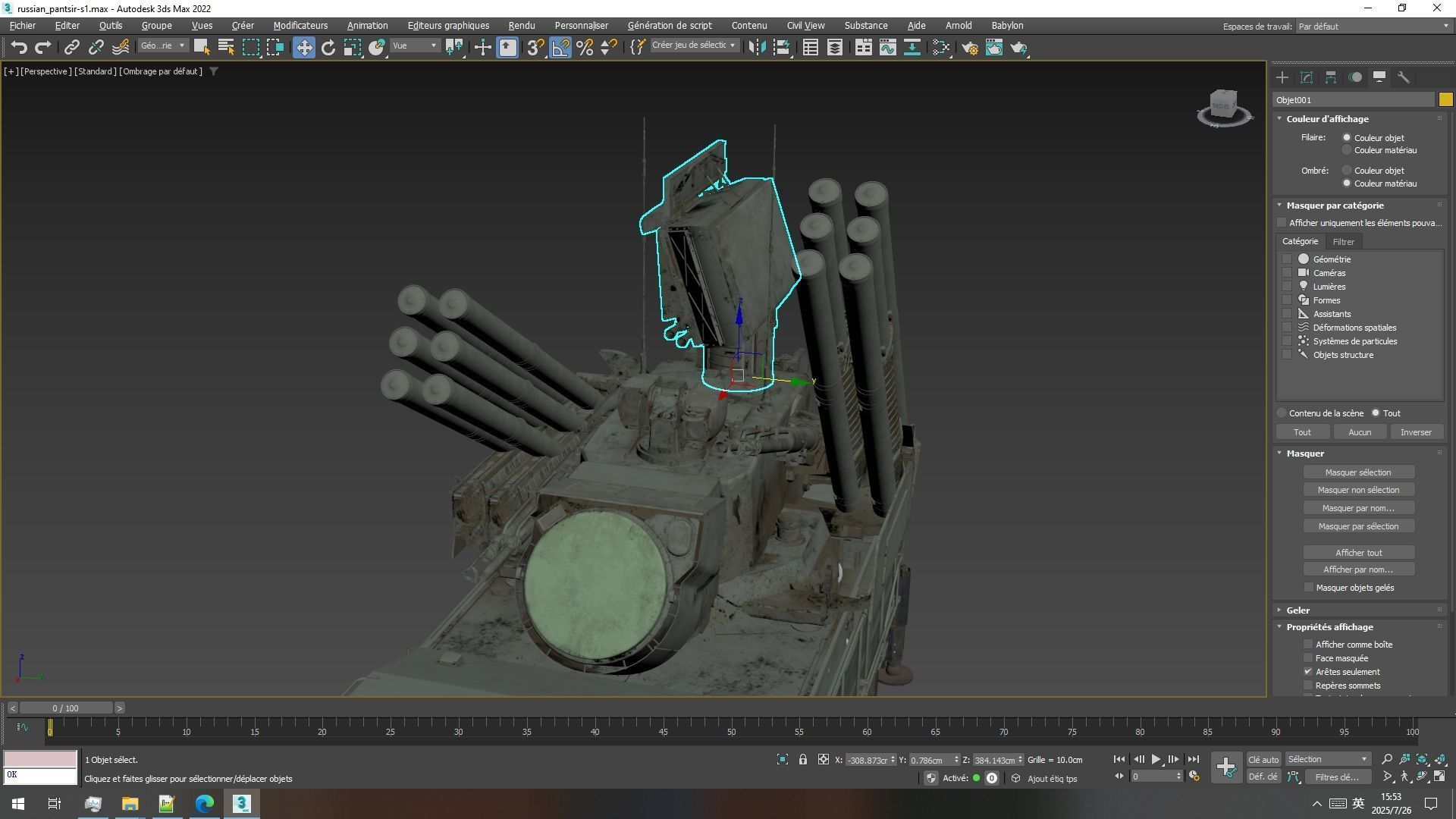 Pantsir S1 Air Defense System 3D model_9