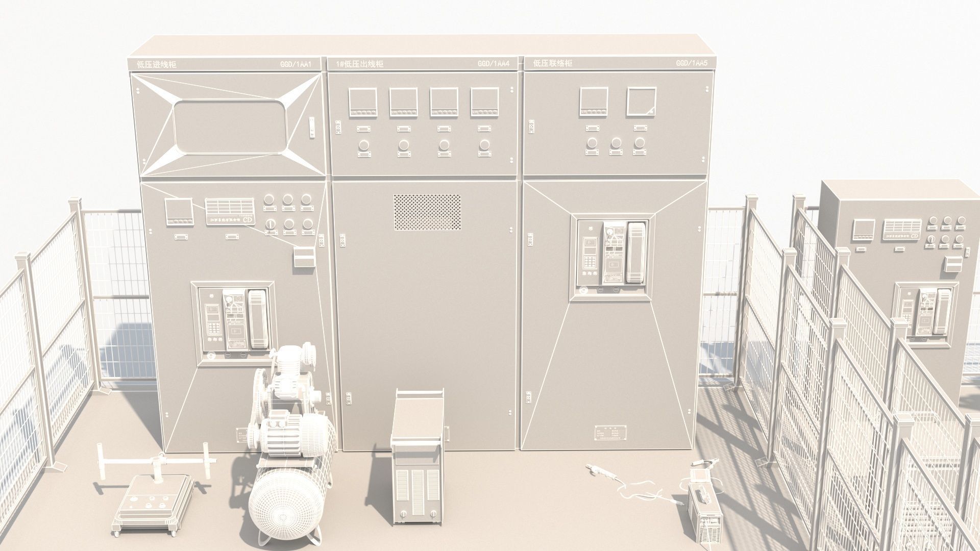 Robotic Automated Welding Workstation 3D model_14