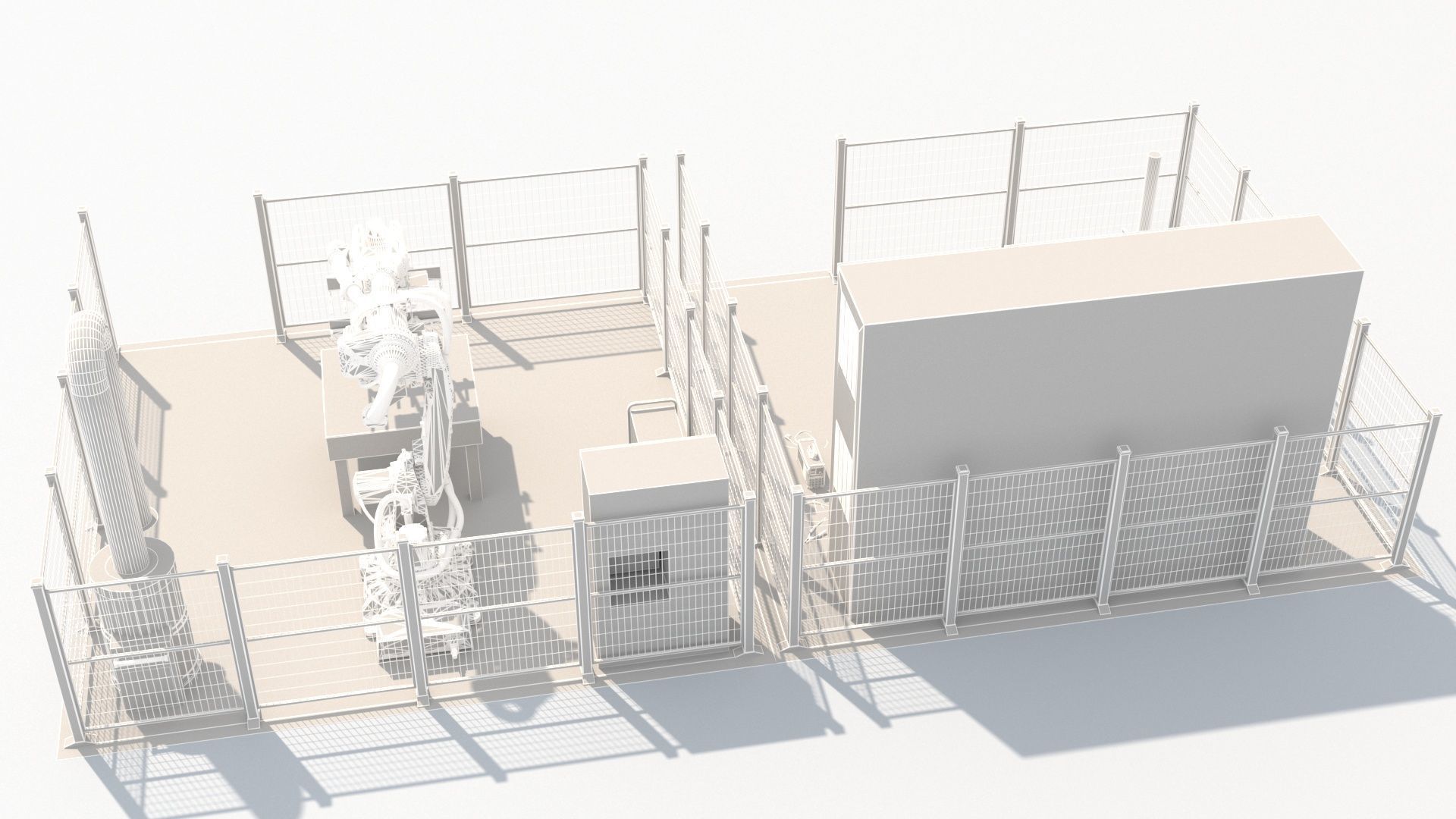 Robotic Automated Welding Workstation 3D model_16